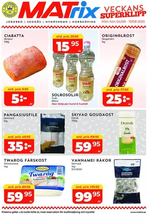 Matrix Butikerna-katalog i Odensbacken | Matrix Veckans Annons | 2025-08-04T00:00:00.000Z - 2025-08-10T00:00:00.000Z