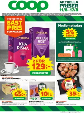 Coop-katalog i Alfta | Aktuella specialerbjudanden | 2025-08-11T00:00:00.000Z - 2025-08-17T00:00:00.000Z