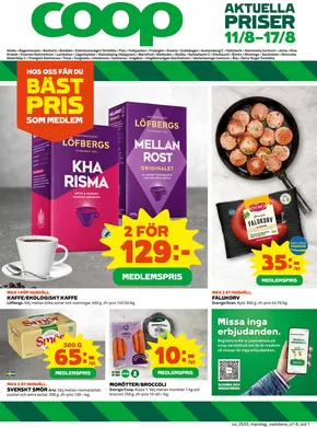 Coop-katalog i Arjeplog | Aktuella specialerbjudanden | 2025-08-11T00:00:00.000Z - 2025-08-17T00:00:00.000Z