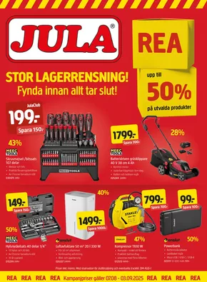 Jula-katalog i Nås | kampanjbladet Jula | 2025-07-08T00:00:00.000Z - 2025-09-03T00:00:00.000Z