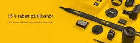 Nikon-katalog i Mora (Dalarna) | 15% rabatt på tillbehör! | 2025-08-07T00:00:00.000Z - 2025-08-22T00:00:00.000Z
