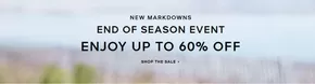 Enjoy up to 60% Off!