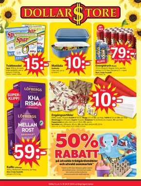 DollarStore-katalog | DollarStore Erbjudanden | 2025-08-11T00:00:00.000Z - 2025-08-24T00:00:00.000Z