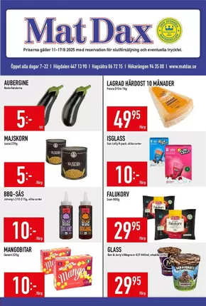 Matdax-katalog | Matdax reklambad | 2025-08-11T00:00:00.000Z - 2025-08-17T00:00:00.000Z