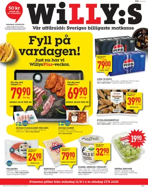 Willys-katalog | Fantastiskt erbjudande för fyndjägare | 2025-08-11T00:00:00.000Z - 2025-08-17T00:00:00.000Z
