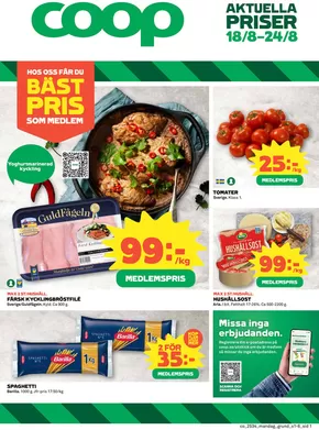 Coop-katalog i Karlstad | Våra bästa fynd | 2025-08-18T00:00:00.000Z - 2025-08-24T00:00:00.000Z