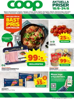 Coop-katalog i Eslöv | Rabatter och kampanjer | 2025-08-18T00:00:00.000Z - 2025-08-24T00:00:00.000Z