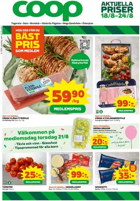 Coop-katalog i Växjö | Top-deals för alla kunder | 2025-08-18T00:00:00.000Z - 2025-08-24T00:00:00.000Z