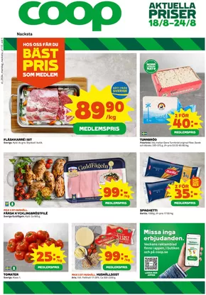 Coop-katalog i Växjö | Våra bästa deals för dig | 2025-08-18T00:00:00.000Z - 2025-08-24T00:00:00.000Z