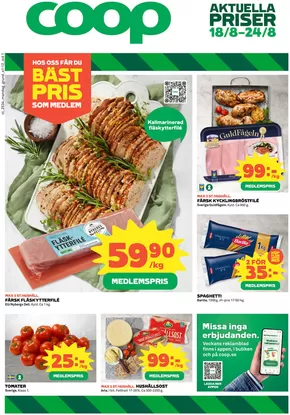 Coop-katalog i Strömstad | Våra bästa deals för dig | 2025-08-18T00:00:00.000Z - 2025-08-24T00:00:00.000Z