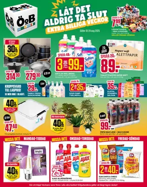 ÖoB-katalog i Lund (Skåne) | ÖoB reklambad | 2025-08-18T00:00:00.000Z - 2025-08-24T00:00:00.000Z