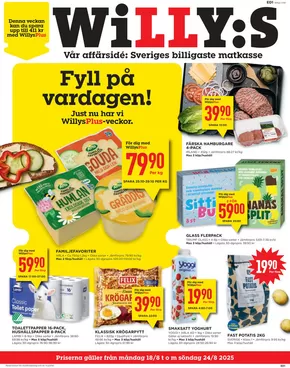 Willys-katalog i Lund (Skåne) | Spara nu med våra deals | 2025-08-18T00:00:00.000Z - 2025-08-24T00:00:00.000Z