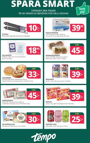 Tempo-katalog i Lund (Skåne) | Top-deals och rabatter | 2025-08-18T00:00:00.000Z - 2025-09-01T00:00:00.000Z