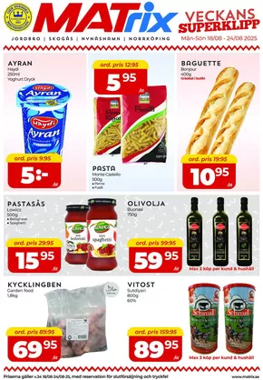 Matrix Butikerna-katalog | Matrix Veckans Annons | 2025-08-18T00:00:00.000Z - 2025-08-24T00:00:00.000Z