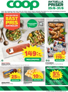 Coop-katalog i Abisko | Fantastiskt erbjudande för alla kunder | 2025-08-25T00:00:00.000Z - 2025-08-31T00:00:00.000Z