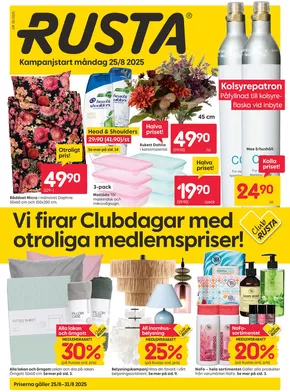 Rusta-katalog i Västerås | Rusta reklambad | 2025-08-25T00:00:00.000Z - 2025-08-31T00:00:00.000Z