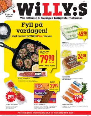 Willys-katalog i Helsingborg | Top-erbjudanden för alla fyndjägare | 2025-08-25T00:00:00.000Z - 2025-08-31T00:00:00.000Z