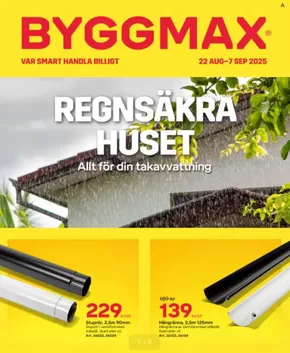 Byggmax-katalog i Göteborg | Senaste reklambladet! | 2025-08-25T00:00:00.000Z - 2025-09-10T00:00:00.000Z