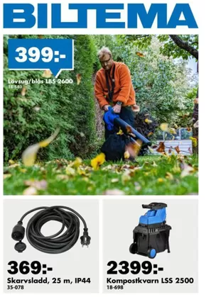 Biltema-katalog i Göteborg | Höstens broschyr är här | 2025-08-26T00:00:00.000Z - 2025-09-09T00:00:00.000Z