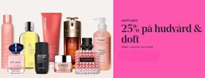 25% på hudvård & doft!