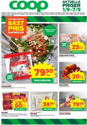 Coop-katalog i Svenljunga | Våra bästa deals för dig | 2025-09-01T00:00:00.000Z - 2025-09-07T00:00:00.000Z