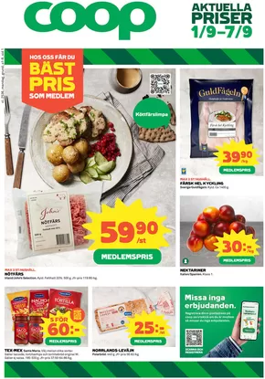 Coop-katalog i Lund (Skåne) | Aktuella specialerbjudanden | 2025-09-01T00:00:00.000Z - 2025-09-07T00:00:00.000Z