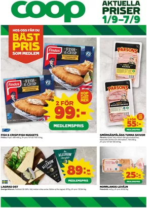 Coop-katalog i Hölö (Stockholm) | Våra bästa erbjudanden för dig | 2025-09-01T00:00:00.000Z - 2025-09-07T00:00:00.000Z