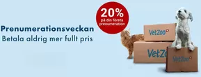VetZoo-katalog i Färlöv | Upp till 20%! | 2025-08-28T00:00:00.000Z - 2025-09-12T00:00:00.000Z