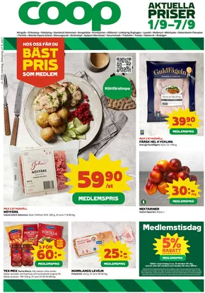 Coop-katalog i Svenljunga | Rabatter och kampanjer | 2025-09-01T00:00:00.000Z - 2025-09-07T00:00:00.000Z