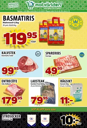 Matvärlden-katalog i Enköping | Veckans erbjudanden Tensta!  | 2025-08-29T00:00:00.000Z - 2025-09-04T00:00:00.000Z