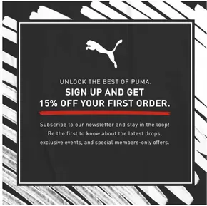 Puma-katalog i Lund (Skåne) | 15% Off your first order! | 2025-08-29T00:00:00.000Z - 2025-09-12T00:00:00.000Z