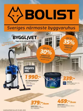 Bolist-katalog i Eskilstuna |  Kampanj just nu! | 2025-09-01T00:00:00.000Z - 2025-09-28T00:00:00.000Z