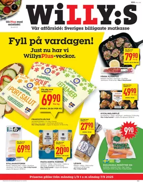 Willys-katalog i Skara | Nya erbjudanden att upptäcka | 2025-09-01T00:00:00.000Z - 2025-09-07T00:00:00.000Z