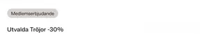 Utvalda tröjor -30%!
