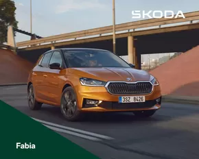 Modellbroschyr Fabia
