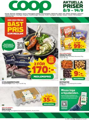 Coop-katalog i Kävlinge | Top-deals för alla kunder | 2025-09-08T00:00:00.000Z - 2025-09-14T00:00:00.000Z
