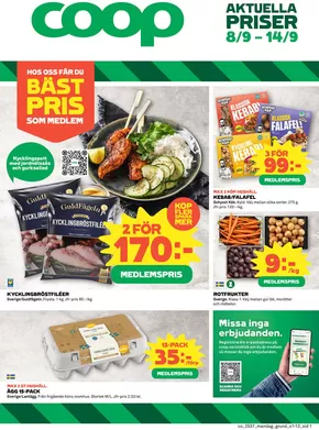 Coop-katalog i Bålsta | Upptäck attraktiva erbjudanden | 2025-09-08T00:00:00.000Z - 2025-09-14T00:00:00.000Z
