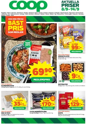 Coop-katalog i Kävlinge | Rabatter och kampanjer | 2025-09-08T00:00:00.000Z - 2025-09-14T00:00:00.000Z