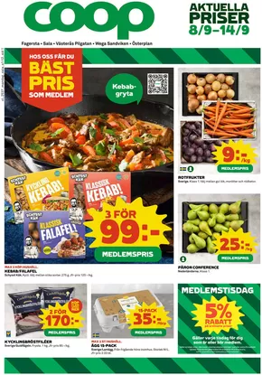 Coop-katalog i Gävle | Erbjudanden för fyndjägare | 2025-09-08T00:00:00.000Z - 2025-09-14T00:00:00.000Z