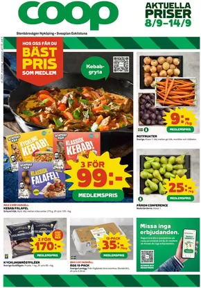Coop-katalog i Orsa | Exklusiva deals och fynd | 2025-09-08T00:00:00.000Z - 2025-09-14T00:00:00.000Z