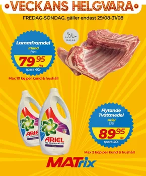 Matrix Butikerna-katalog | Matrix Helgvara | 2025-09-05T00:00:00.000Z - 2025-09-19T00:00:00.000Z