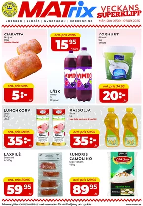 Matrix Butikerna-katalog i Loftahammar | Matrix Veckans Annons | 2025-09-06T00:00:00.000Z - 2025-09-20T00:00:00.000Z