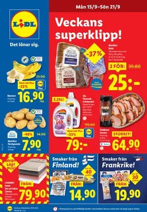Lidl-katalog i Loftahammar | Nationell ERBJUDANDEN VECKA 38 | 2025-09-15T00:00:00.000Z - 2025-09-21T00:00:00.000Z