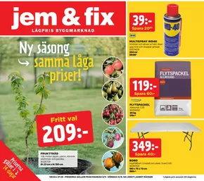 Jem&Fix-katalog i Laholm | Jem&Fix reklamblad | 2025-09-07T00:00:00.000Z - 2025-09-21T00:00:00.000Z