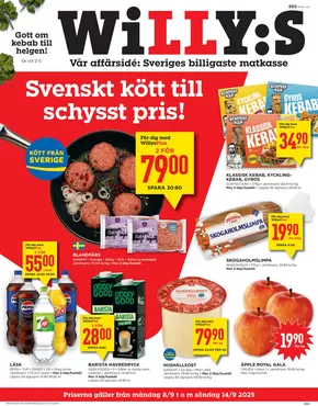 Willys-katalog i Laholm | Specialerbjudanden för dig | 2025-09-08T00:00:00.000Z - 2025-09-14T00:00:00.000Z