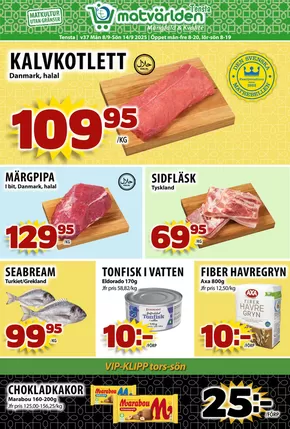 Matvärlden-katalog i Märsta | Veckans erbjudanden Tensta!  | 2025-09-08T00:00:00.000Z - 2025-09-14T00:00:00.000Z