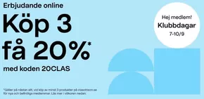 Clas Ohlson-katalog i Gävle | Köp 2 få 20%! | 2025-09-08T00:00:00.000Z - 2025-09-10T00:00:00.000Z