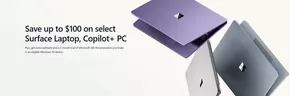 Microsoft-katalog i Malmö | Save up to $100 on select Surface Laptop, Copilot+ PC! | 2025-09-08T00:00:00.000Z - 2025-09-24T00:00:00.000Z