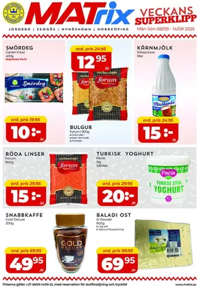 Matrix Butikerna-katalog i Trollhättan | Matrix Veckans Annons | 2025-09-09T00:00:00.000Z - 2025-09-23T00:00:00.000Z