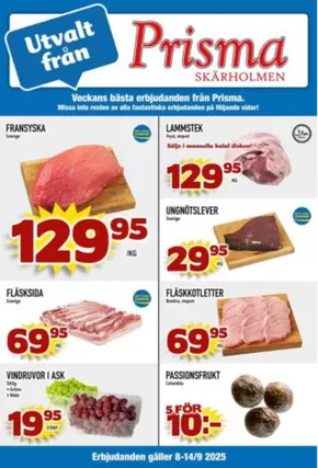 Prisma Skärholmen-katalog i Storuman | Prisma Mat reklambad | 2025-09-09T00:00:00.000Z - 2025-09-23T00:00:00.000Z